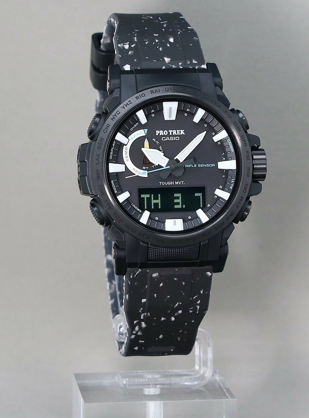 CASIO PRO TREK CLIMBER LINE JAPAN NATURE CONSERVATION ASSOCIATION COLLABORATION MODEL PRW 61NJ 1JR MADE IN JAPAN JDM