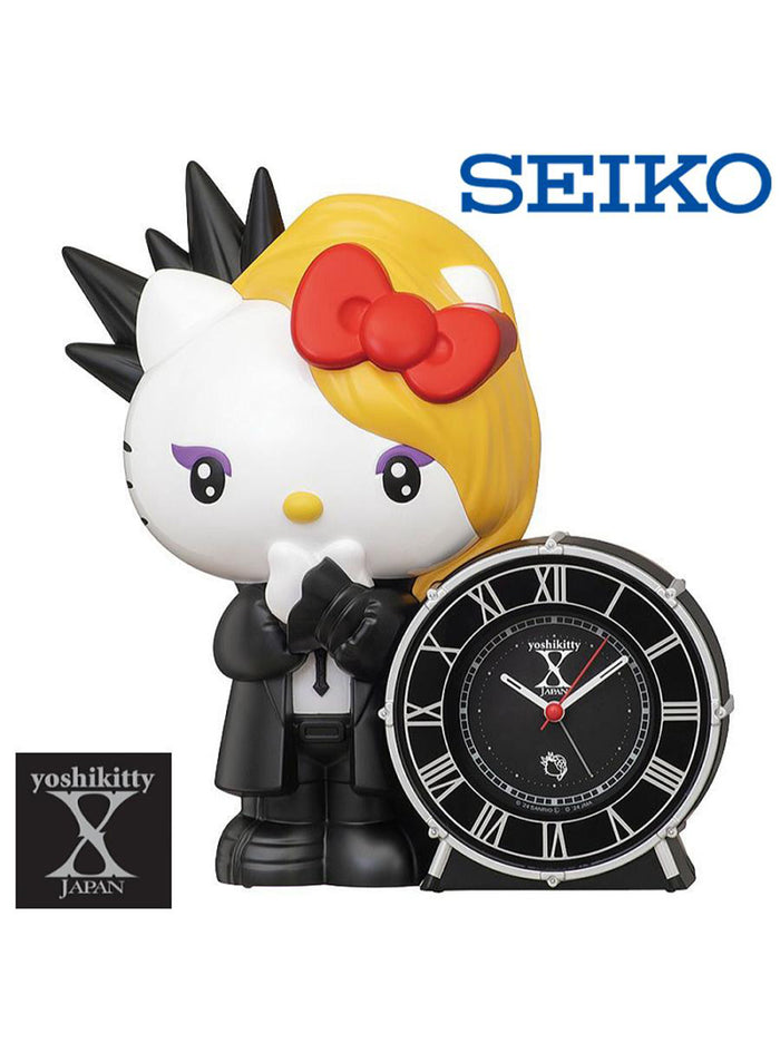 SEIKO VOICE ALARM CLOCK YOSHIKITTY KITTY COLLABORATION JF385A