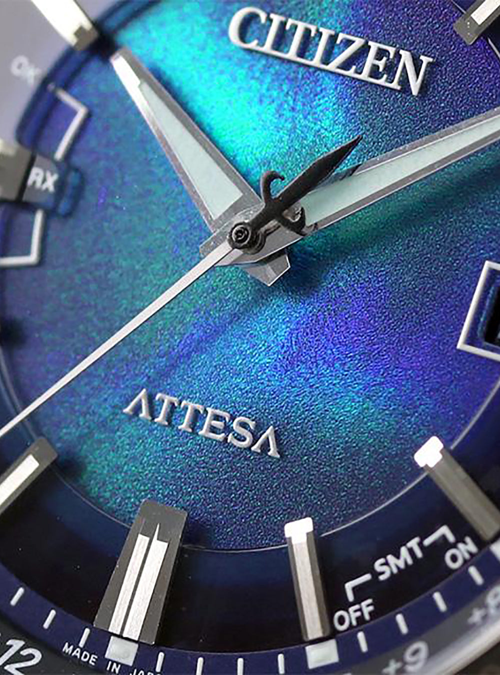 CITIZEN ATTESA ACT LINE UNITE WITH BLUE LIMITED EDITION CB0215-18L MADE IN  JAPAN JDM