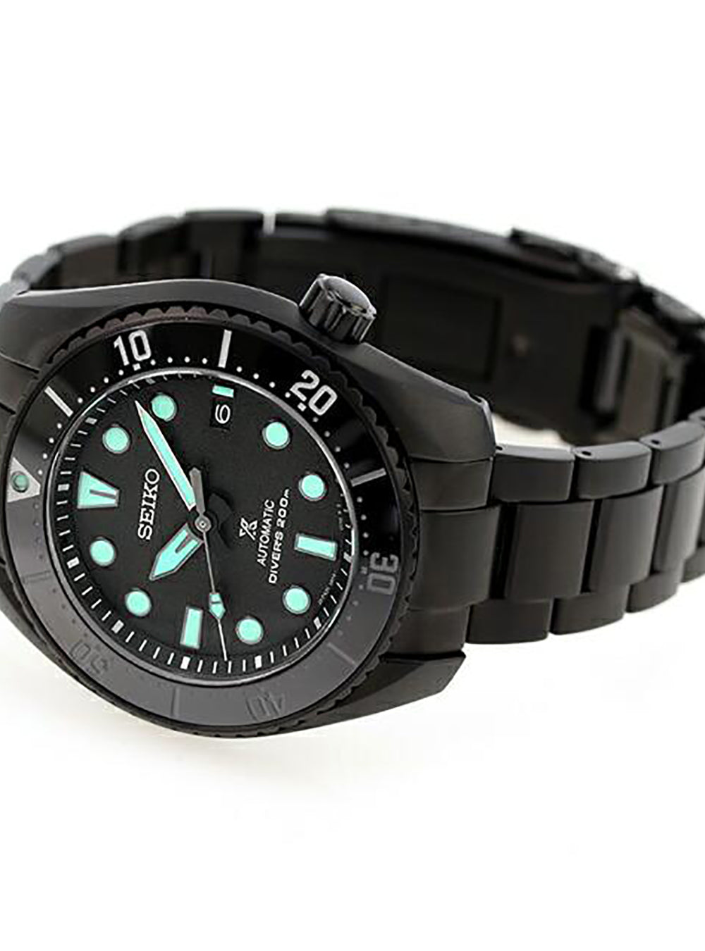 SEIKO WATCH PROSPEX DIVER SCUBA THE BLACK SERIES LIMITED EDITION SBDC193 /  SPB433 MADE IN JAPAN JDM