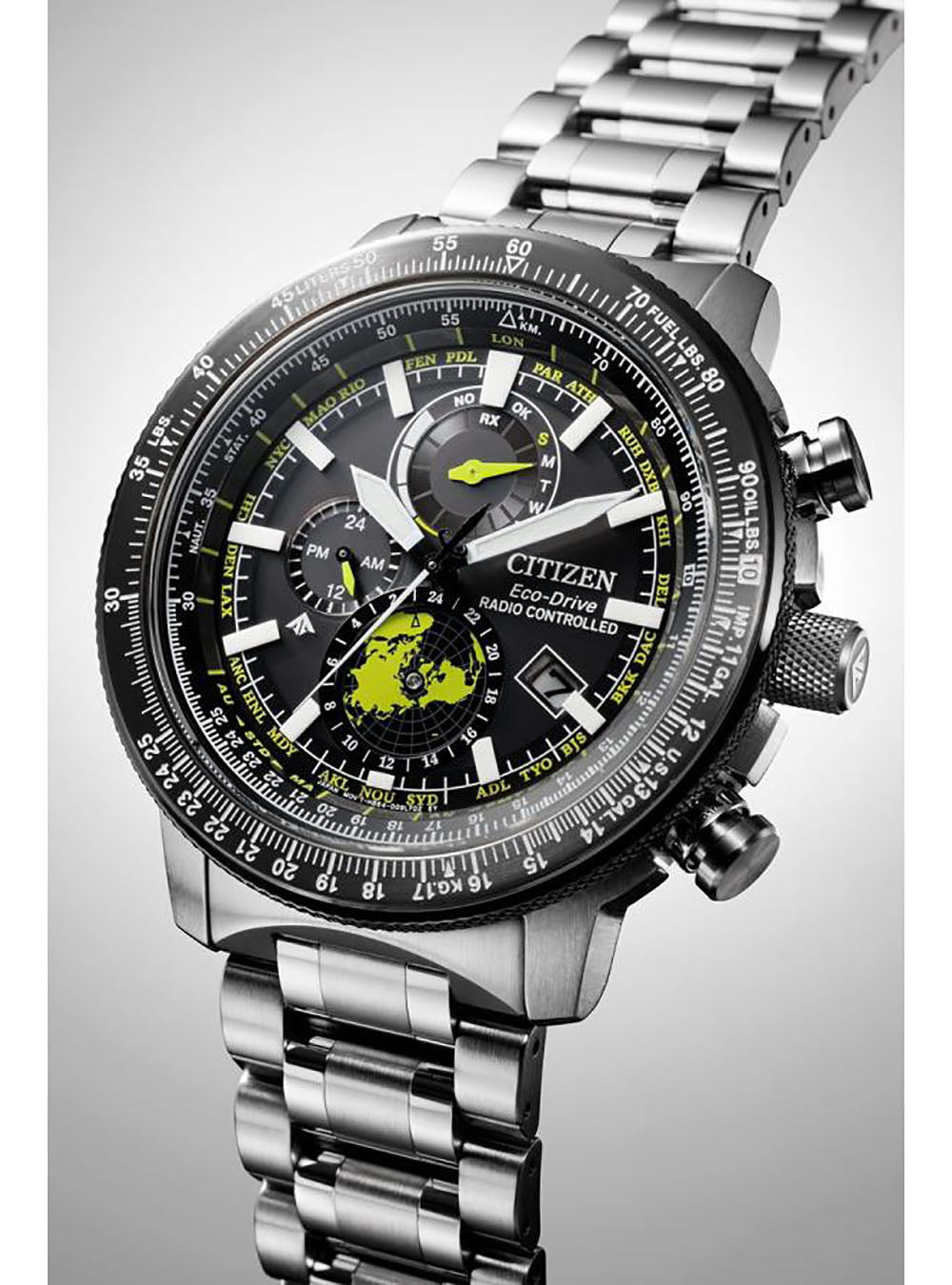 CITIZEN WATCH PROMASTER SKY ECO-DRIVE GEO TREKKER BY3006-53E
