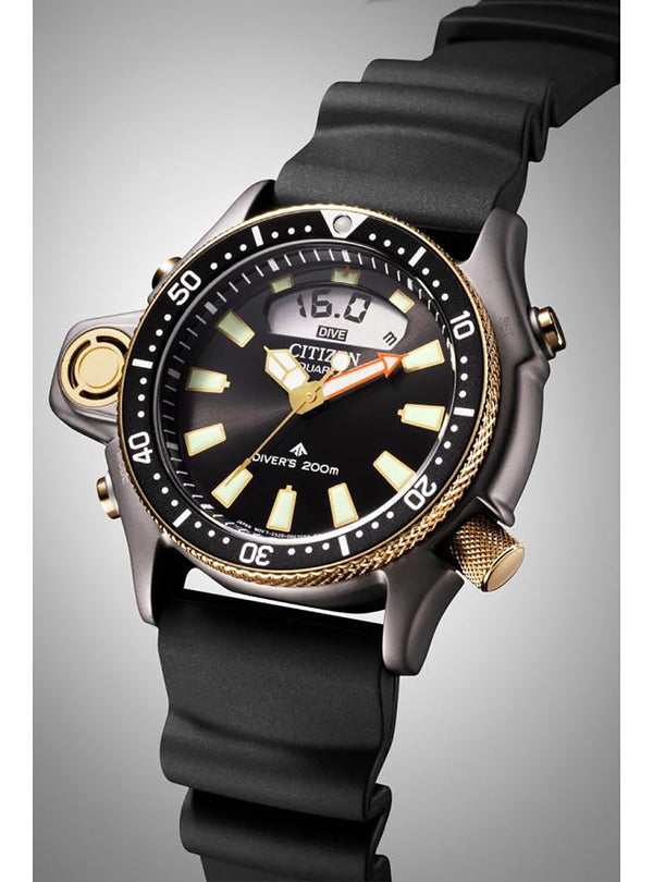 CITIZEN WATCH PROMASTER MARINE AQUALAND 40TH LIMITED EDITION MODEL JP2008-06E JAPAN MOV'T JDM
