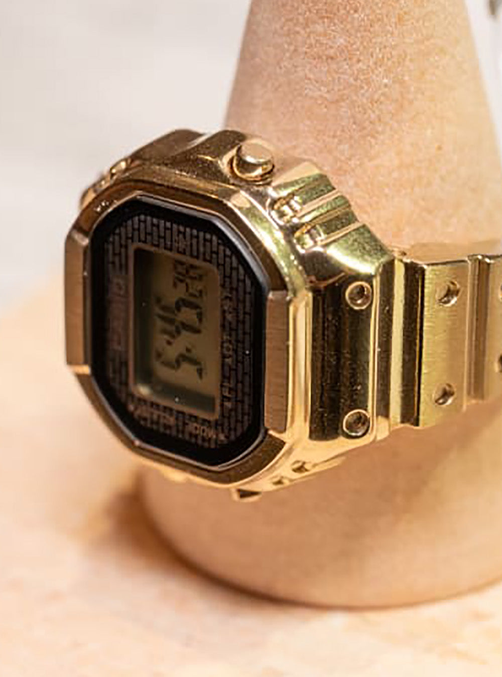 CASIO RING WATCH 時計 CRW-001G-9JR ゴールド CASIO RING WATCH カシオ リングウオッチ ゴールド CRW-001G-9JR