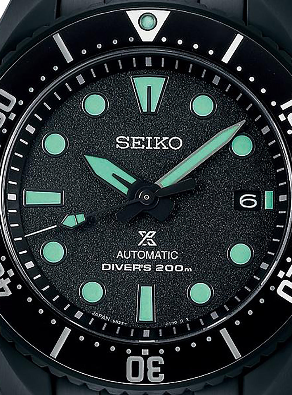 SEIKO WATCH PROSPEX DIVER SCUBA THE BLACK SERIES LIMITED EDITION SBDC193 /  SPB433 MADE IN JAPAN JDM