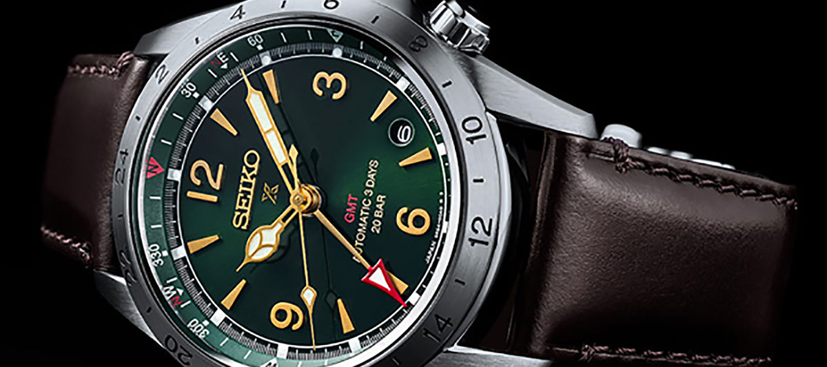 SEIKO PROSPEX ALPINIST GMT SBEJ005 MADE IN JAPAN JDM