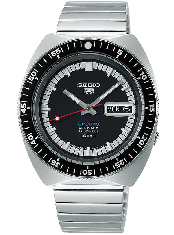SEIKO 5 SPORTS 55TH ANNIVERSARY LIMITED EDITION RE-CREATION OF THE FIRST 5 SPORTS WATCH SBSA223