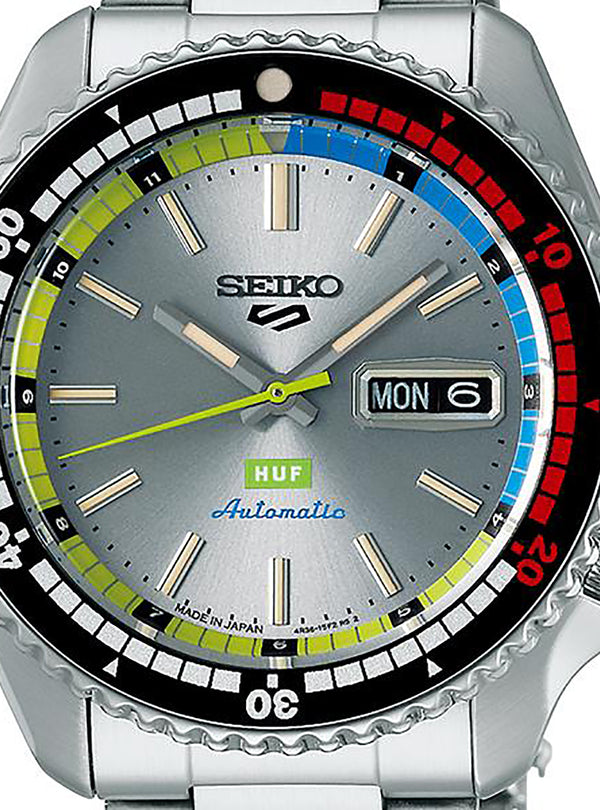 SEIKO 5 SPORTS WATCH HUF LIMITED EDITION SKX SERIES SBSA279 / SRPL33 MADE IN JAPAN JDM
