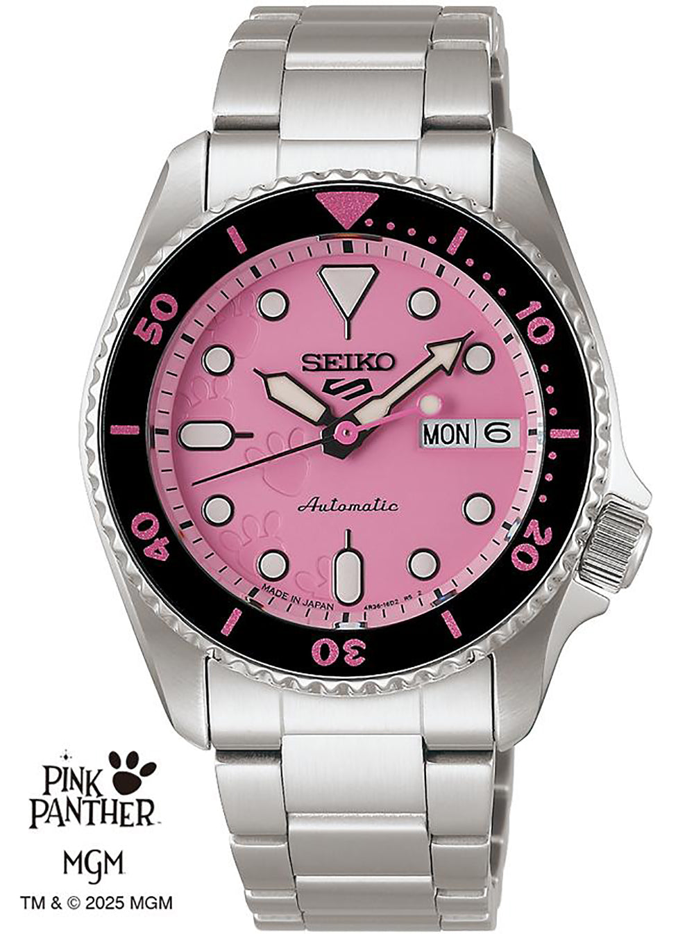 SBSA321] SEIKO 5 SPORTS SKX SERIES PINK PANTHER LIMITED EDITION