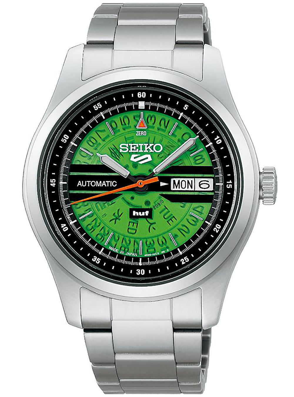 SEIKO 5スポーツ HUF コラボレーション限定モデル SBSA323 新品 SBSA323] SEIKO 5 SPORTS WATCH FIELD SERIES HUF LIMITED EDITION