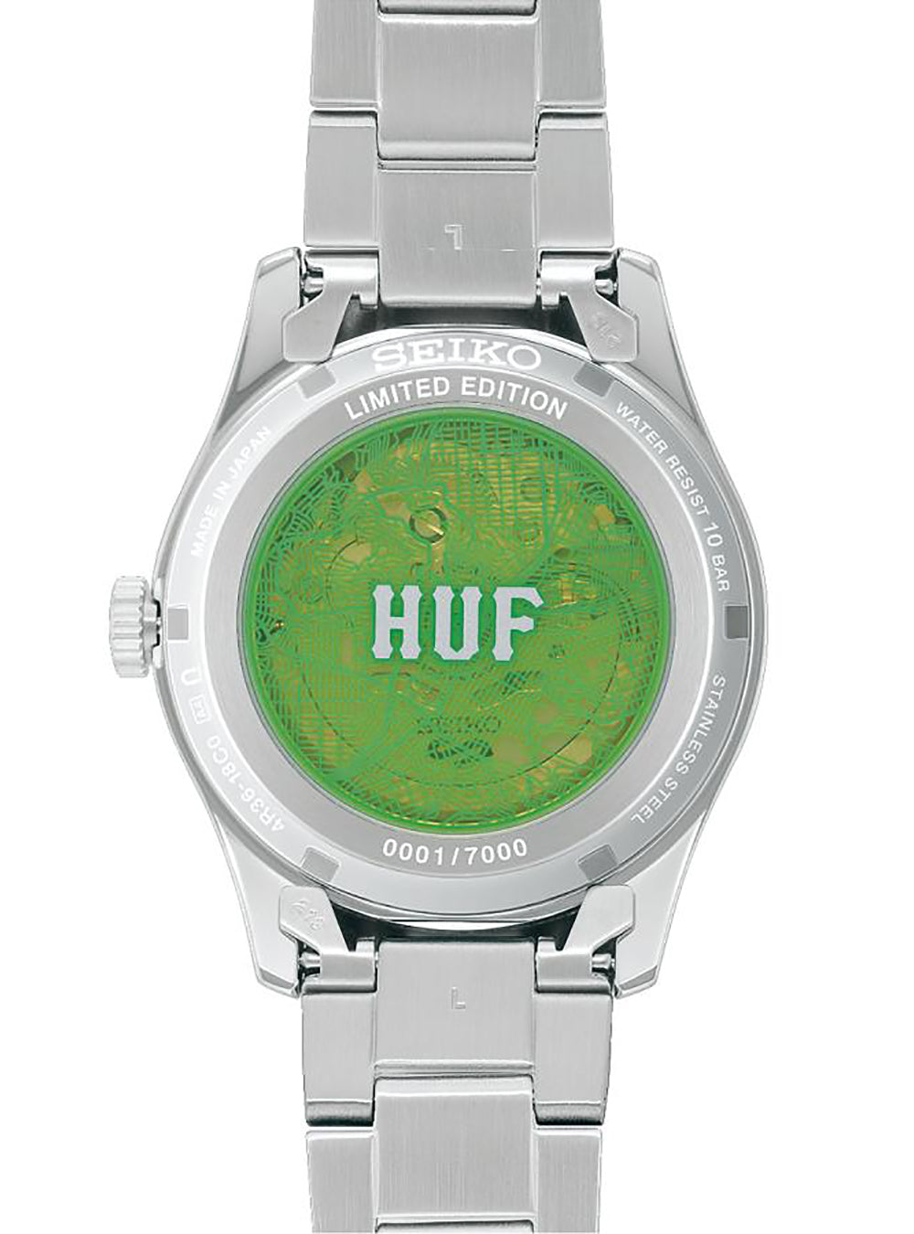 SEIKOxHUFコラボレーション限定モデル SBSA323 SBSA323] SEIKO 5 SPORTS WATCH FIELD SERIES HUF LIMITED EDITION