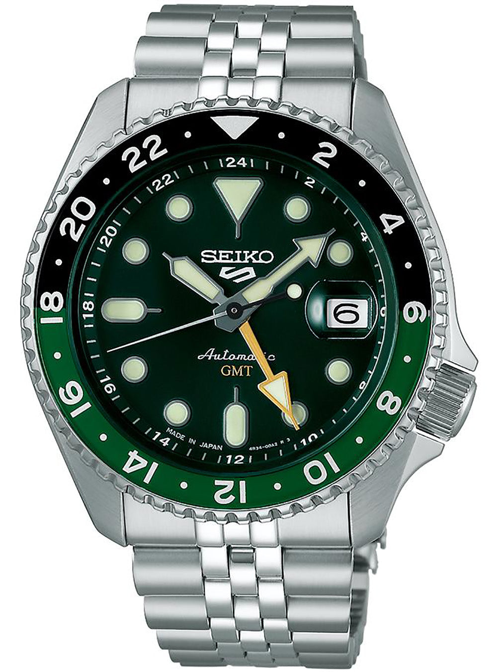 SEIKO 5 SPORTS WATCH SKX SERIES AUTOMATIC GMT SBSC019 / SSK035 MADE IN –  japan-select