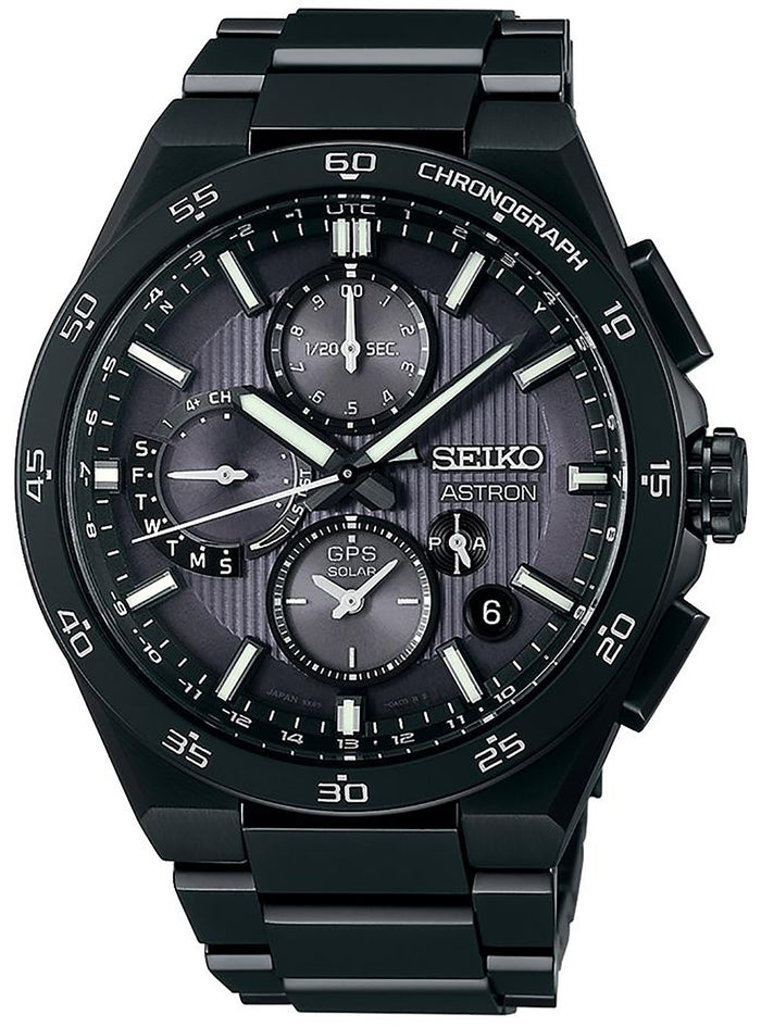 SEIKO WATCH ASTRON NEXTER 'DEEP NIGHT' 5X GPS SOLAR CHRNOGRAPH