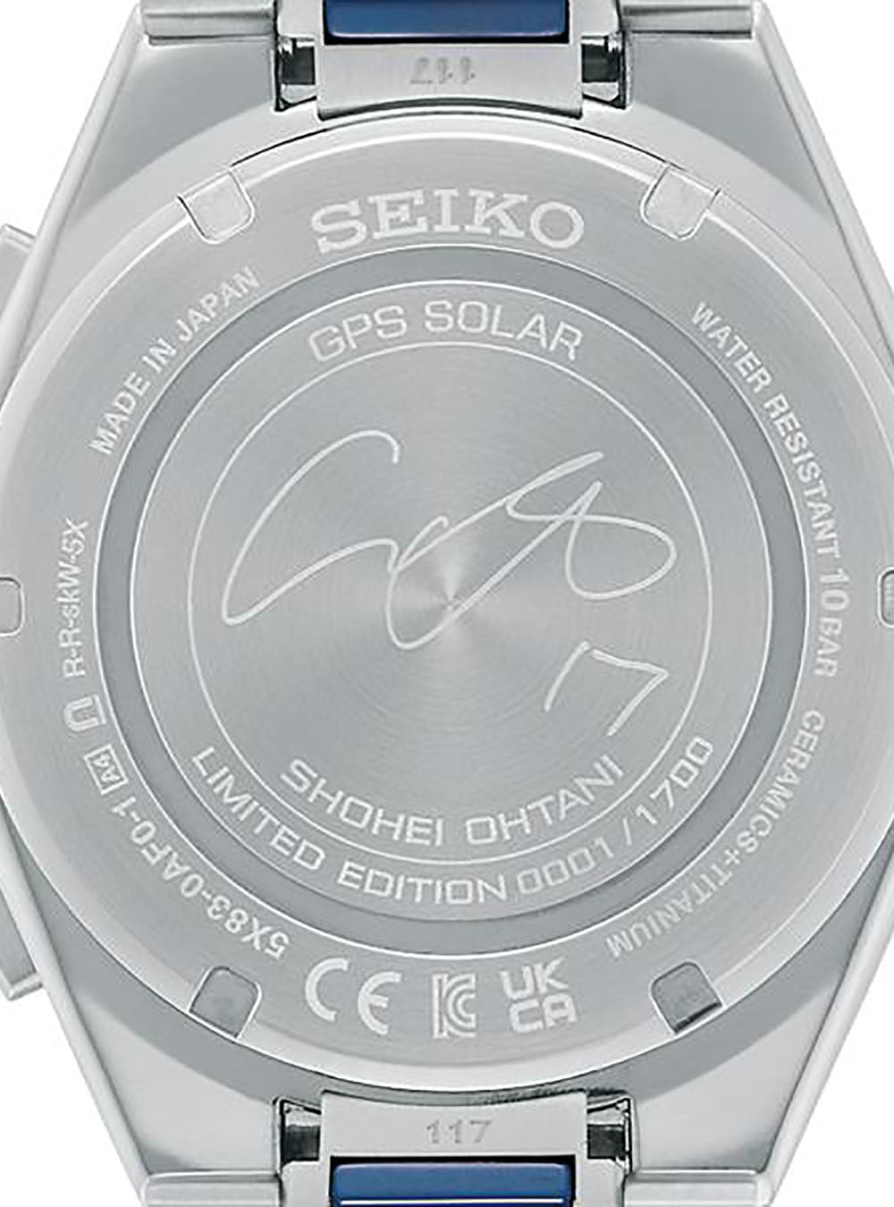 SEIKO WATCH ASTRON NEXTER GPS SOLAR SHOHEI OHTANI 2024 MODEL SBXC165 LIMITED EDITION MADE IN JAPAN JDM