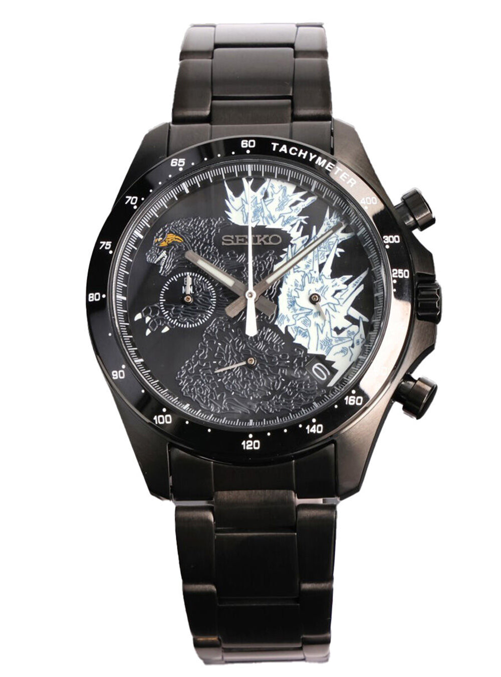 SEIKO x GODZILLA-1.0 COLLABORATION WATCH GODZILLA LUMINOUS MODEL MADE IN JAPAN
