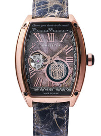 GARRACK ATTACK ON TITAN (SHINGEKI NO KYOJIN) S-MEISTER COLLABORATION WATCH LIMITED EDITION MADE IN JAPAN
