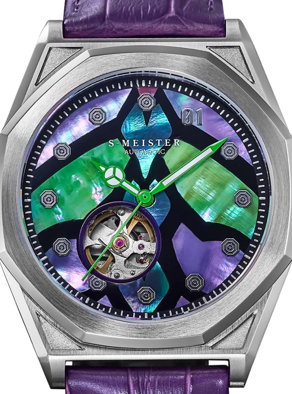 GARRACK × EVANGELION S-MEISTER COLLABORATION WATCH MADE IN JAPAN