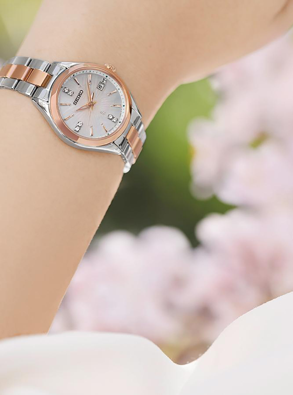 SEIKO WATCH LUKIA LADY COLLECTION 2024 SAKURA BLOOMING LIMITED EDITON  SSQW080 MADE IN JAPAN LADIES'