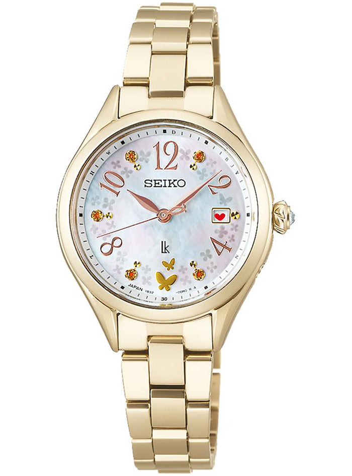 SEIKO WATCH LUKIA 30TH ANNIVERSARY LUKIA GROW EDENWORKS COLLABORATION MODEL SSQW094 LADIES' LIMITED EDITION MADE IN JAPAN JDM