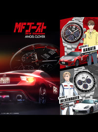MF GHOST × ANGEL CLOVER COLLABORATION SOLAR CHRONOGRAPH WATCH (3RD EDITION) LIMITED EDITION JAPAN MOVEMENT
