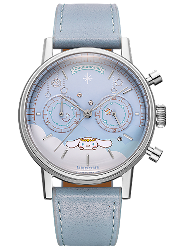 UNDONE × CINNAMOROLL WATCH DREAMY BLUE JAPAN-ONLY MODEL JAPAN MOV'T