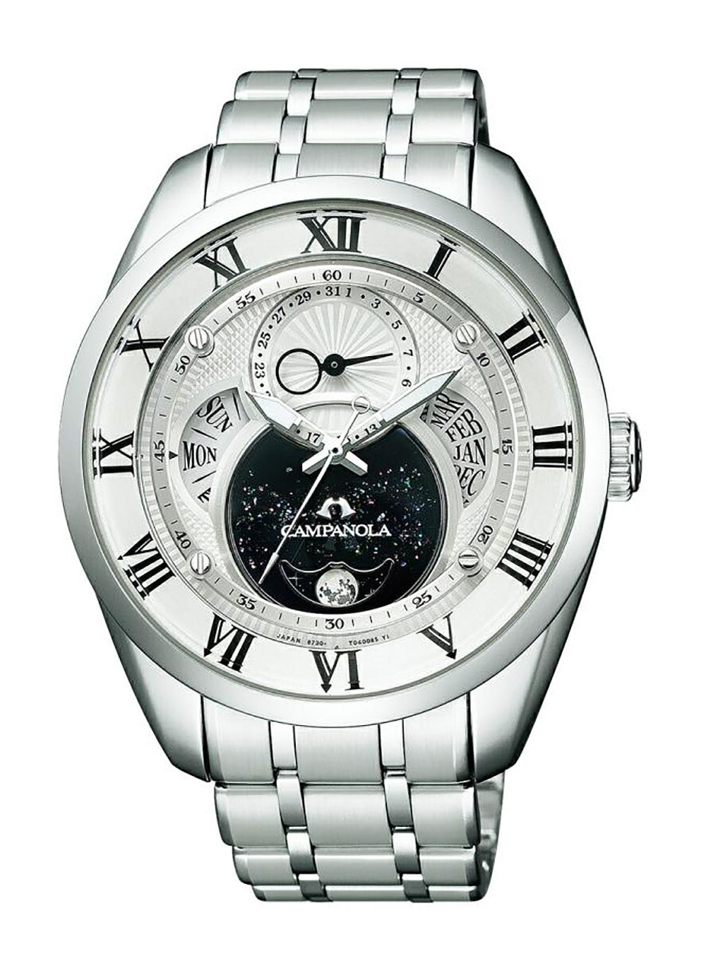 CITIZEN WATCH CAMPANOLA ECO-DRIVE RING SOLAR BU0020-71A "AMANOGAW" – MADE IN JAPAN

