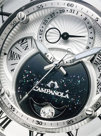 CITIZEN WATCH CAMPANOLA ECO-DRIVE RING SOLAR BU0020-71A "AMANOGAW" – MADE IN JAPAN
