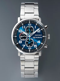 SEIKO × SUBARU COLLABORATION WATCH CHRONOGRAPH MADE IN JAPAN LIMITED EDITION