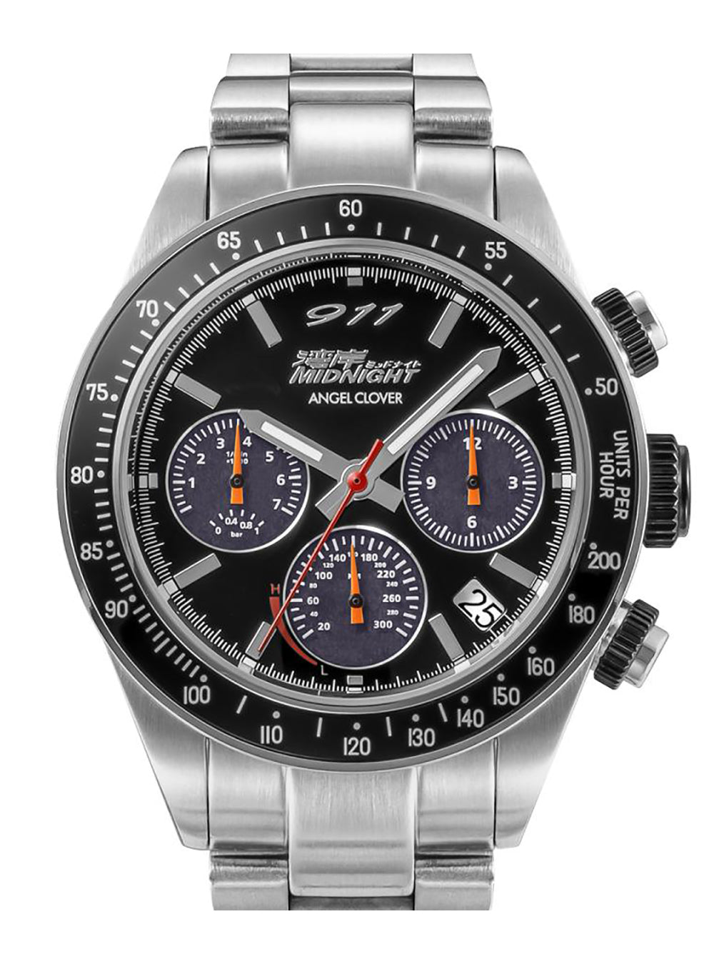 ANGEL CLOVER × WANGAN MIDNIGHT COLLABORATION SOLAR WATCH JAPAN MOV'T