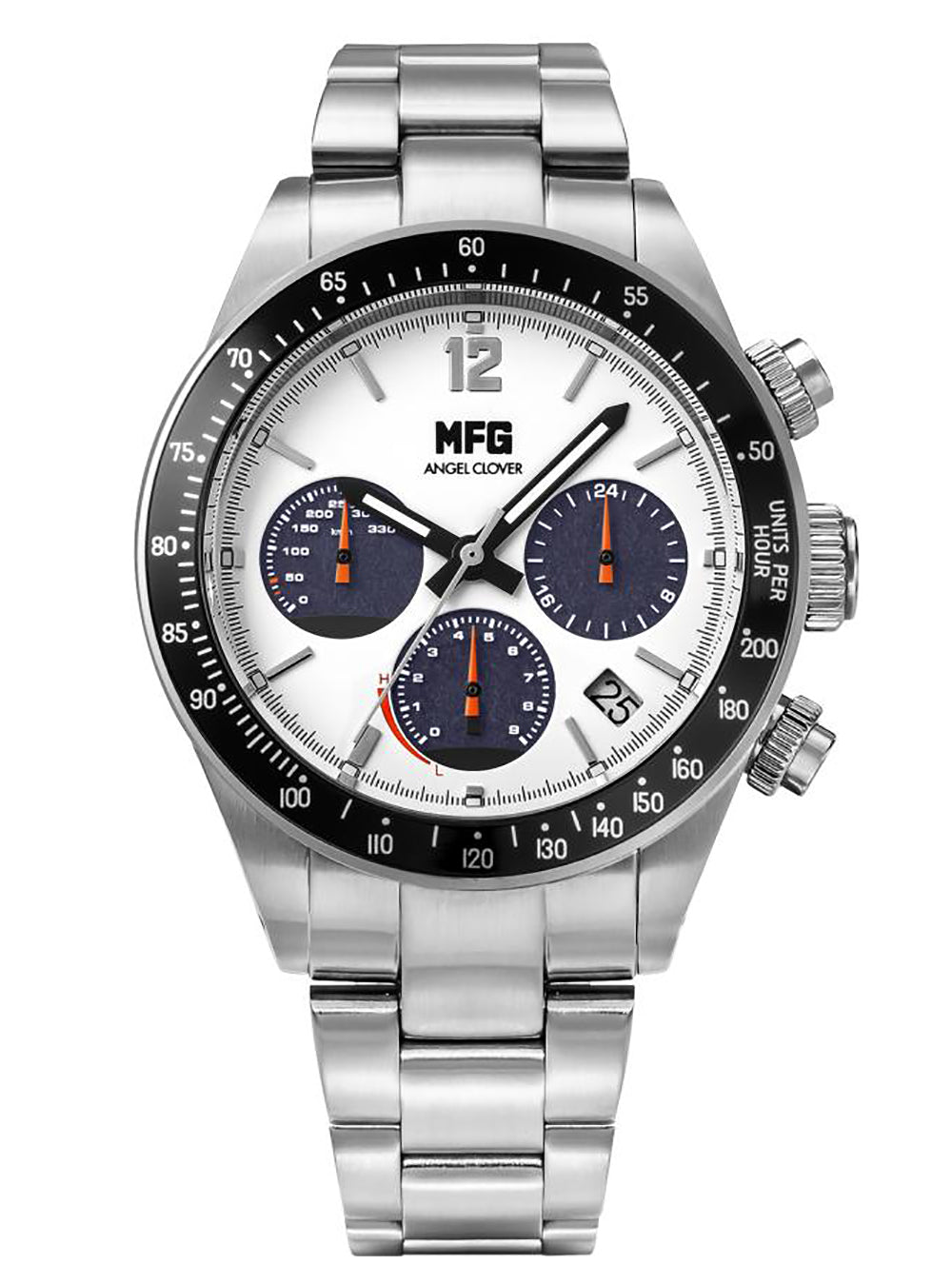 MF GHOST × ANGEL CLOVER COLLABORATION SOLAR CHRONOGRAPH WATCH (3RD EDITION) LIMITED EDITION JAPAN MOVEMENT
