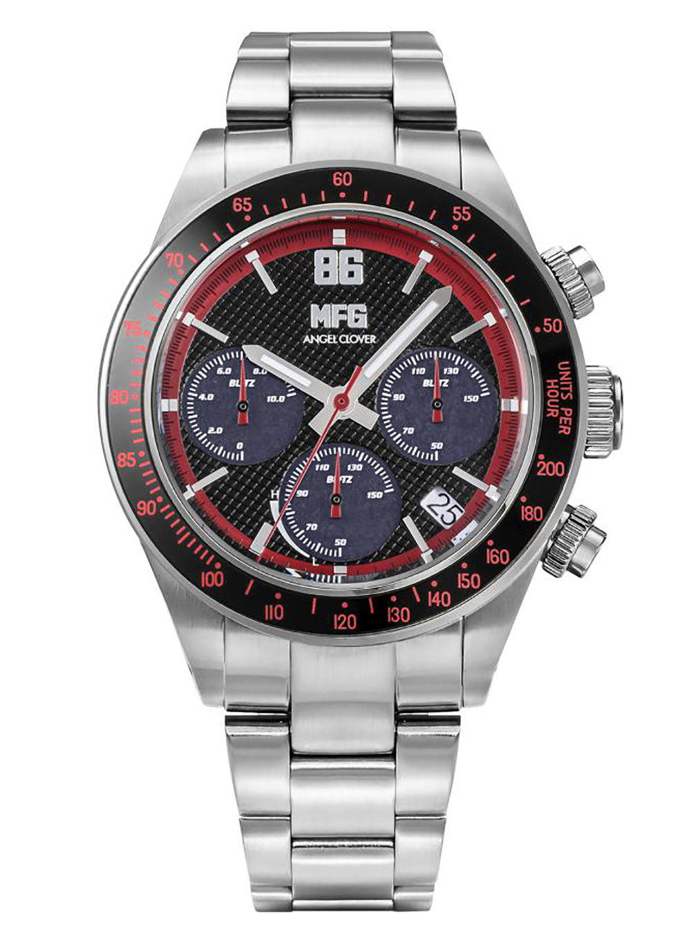 MF GHOST × ANGEL CLOVER COLLABORATION SOLAR CHRONOGRAPH WATCH (3RD