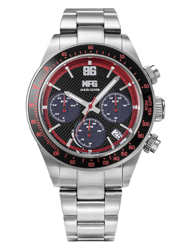 MF GHOST × ANGEL CLOVER COLLABORATION SOLAR CHRONOGRAPH WATCH (3RD EDITION) LIMITED EDITION JAPAN MOVEMENT
