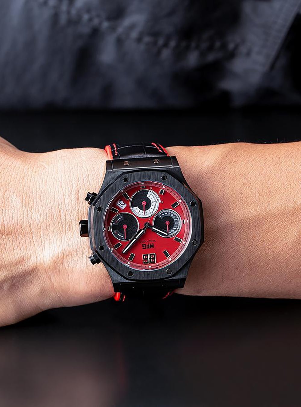 ANGELCLOVER × MF GHOST COLLABORATION - EXVENTURE SOLAR EVS43MFG-TO KANATA KATAGIRI TOYOTA 86GT MODEL LIMITED EDITIONWRISTWATCHjapan-select