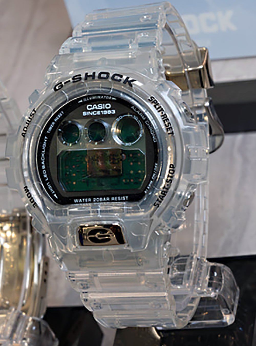 Casio Men's Watch G-shock Digital TRANSPARENT JELLY SERIES DW