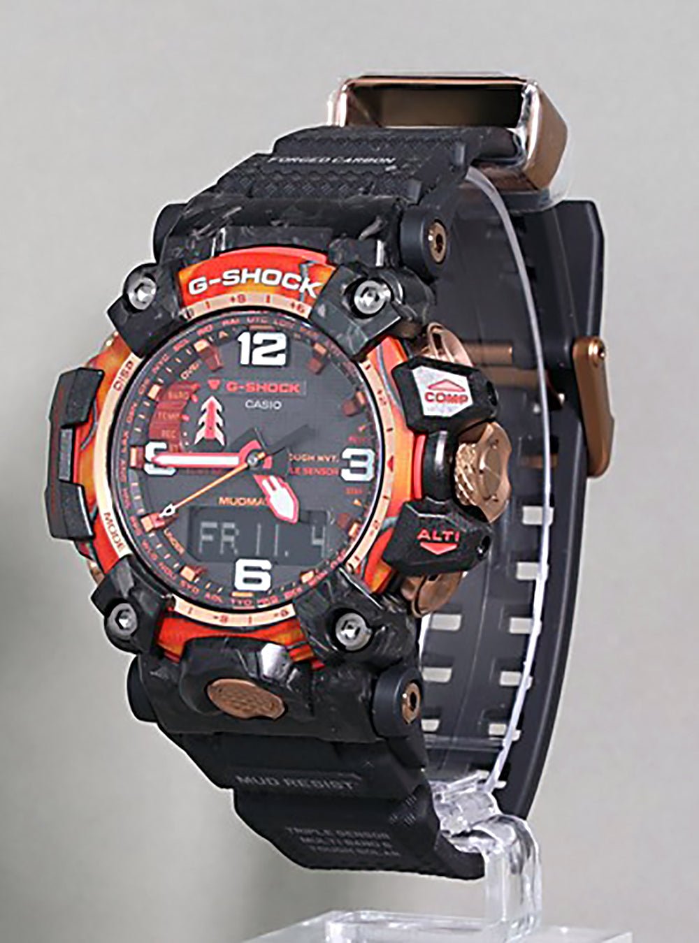 CASIO G-SHOCK 40TH ANNIVERSARY FLARE RED MASTER OF G - LAND MUDMASTER GWG-2040FR-1AJR LIMITED EDITION JAPAN MOV'T JDMWRISTWATCHjapan-select