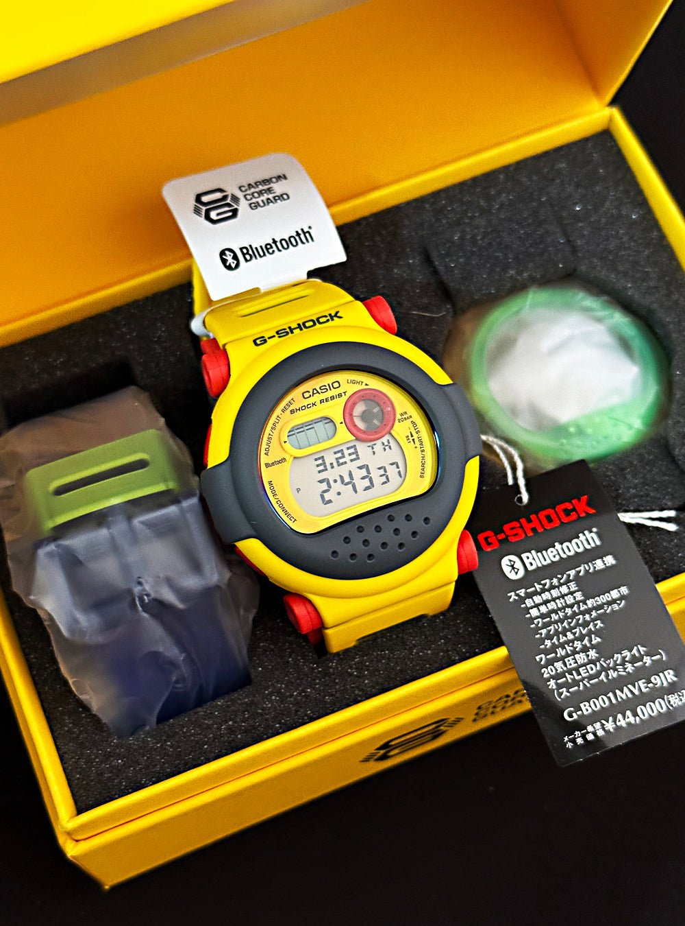 美品】CASIO G-SHOCK/G-B001MVE-9JR/ジェイソンモデル-