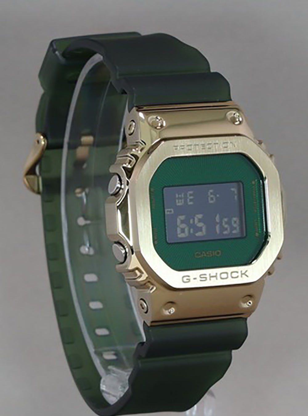 CASIO G-SHOCK DIGITAL EMERALD GOLD GM-5600CL-3JF JDM – japan-select