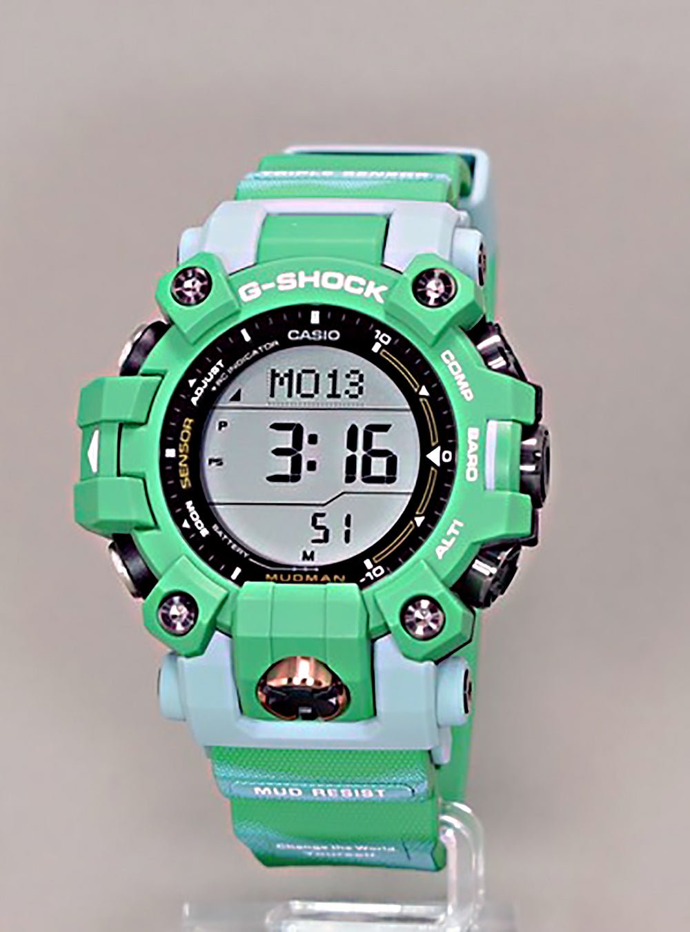 CASIO G-SHOCK EARTHWATCH COLLABORATION MODEL LOVE THE SEA AND THE EARTH MASTER OF G - LAND MUDMAN GW-9500KJ-3JR LIMITED EDITION JDMWRISTWATCHjapan-select