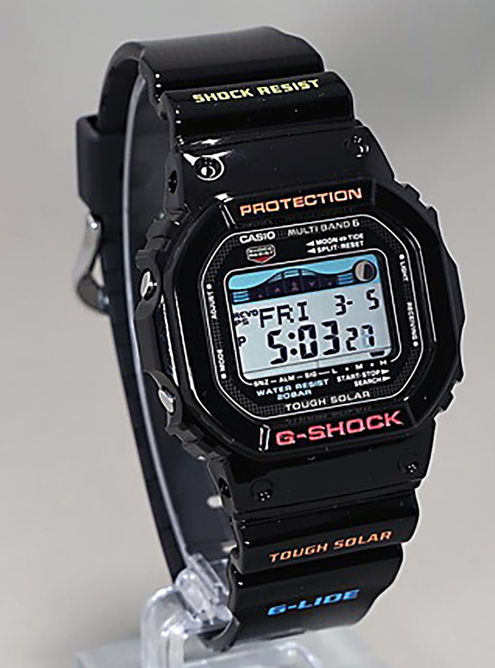 メーカー包装済】 G-SHOCK ブラック G-LIDE GWX-5600-1JF 腕時計 ...