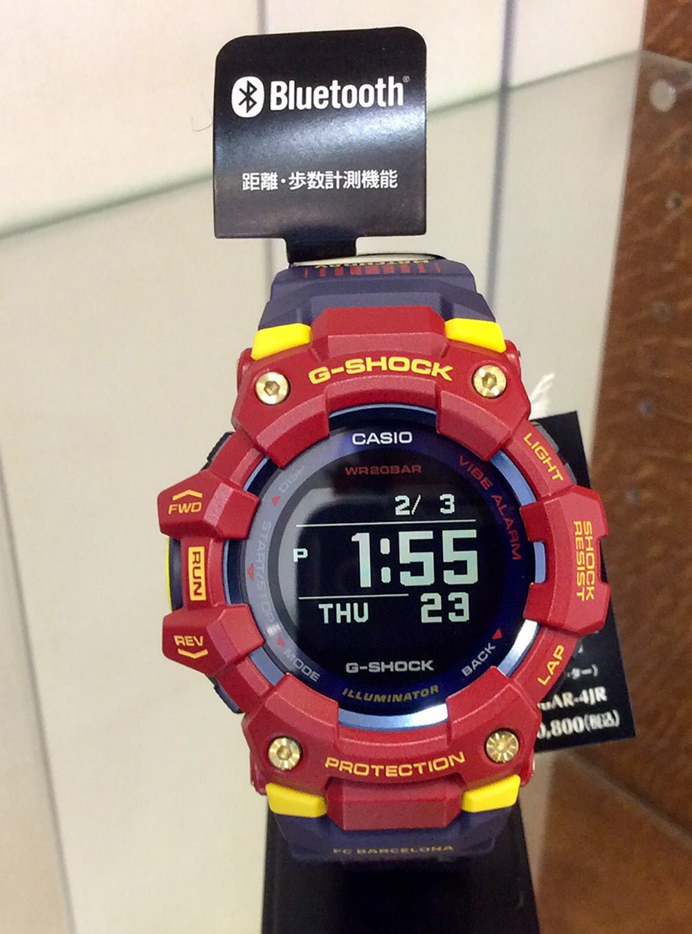 【新品正規店】Gショック GBD-100BAR-4JR FCバルセロナMatchday コラボ 腕時計(デジタル)