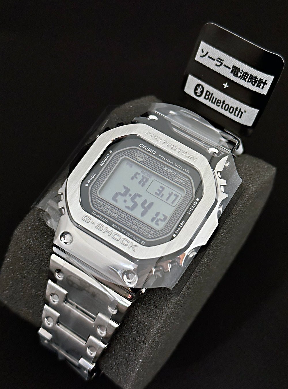 CASIO G-SHOCK GMW-B5000D-1JF FULL METAL STAINLESS STEEL MADE IN JAPAN JDM