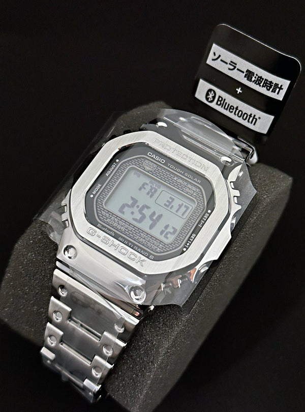 CASIO G-SHOCK GMW-B5000D-1JF FULL METAL STAINLESS STEEL MADE IN JAPAN JDMjapan-select4549526187698WatchesCASIO