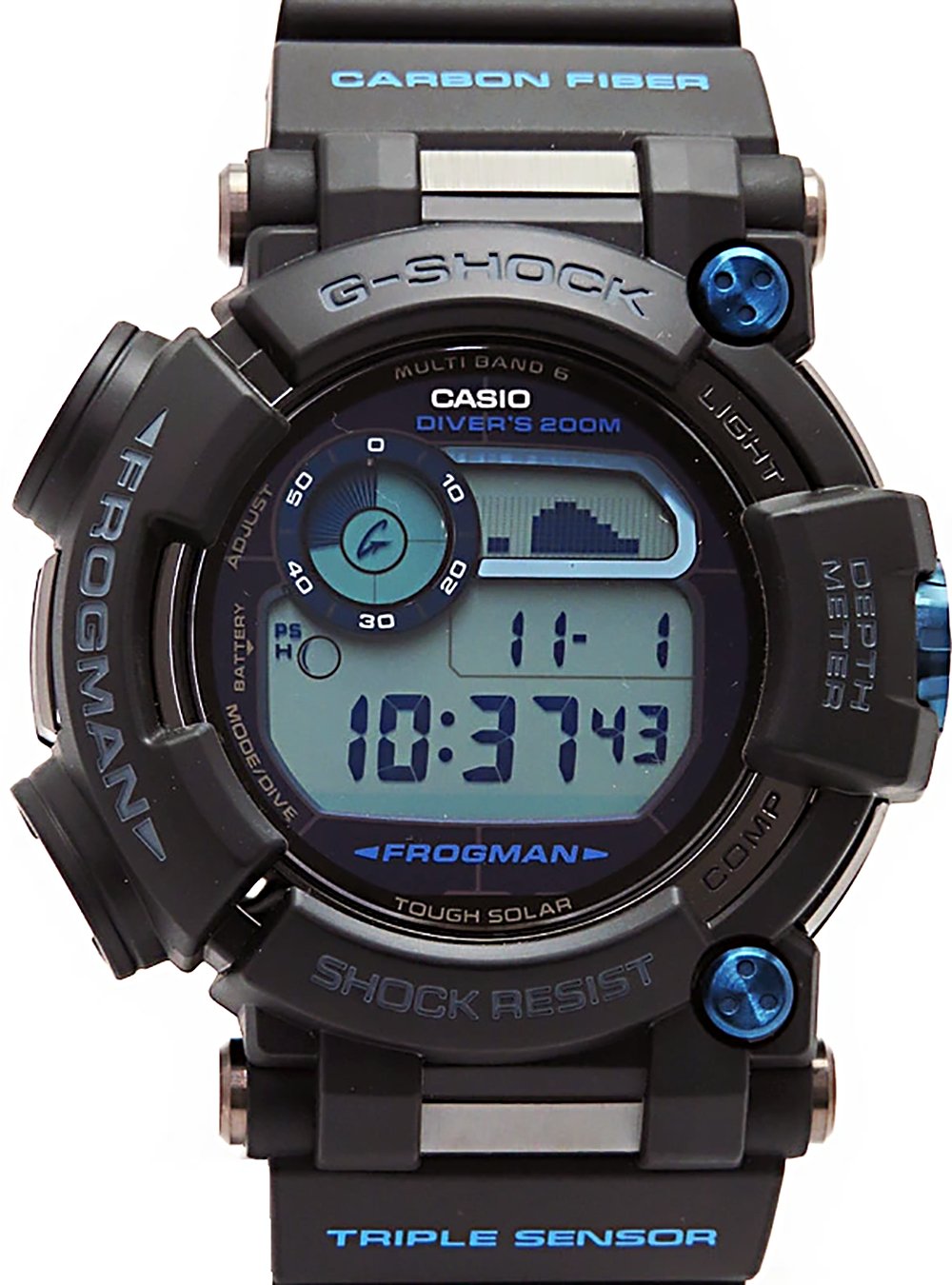 Casio g shock cheap depth meter