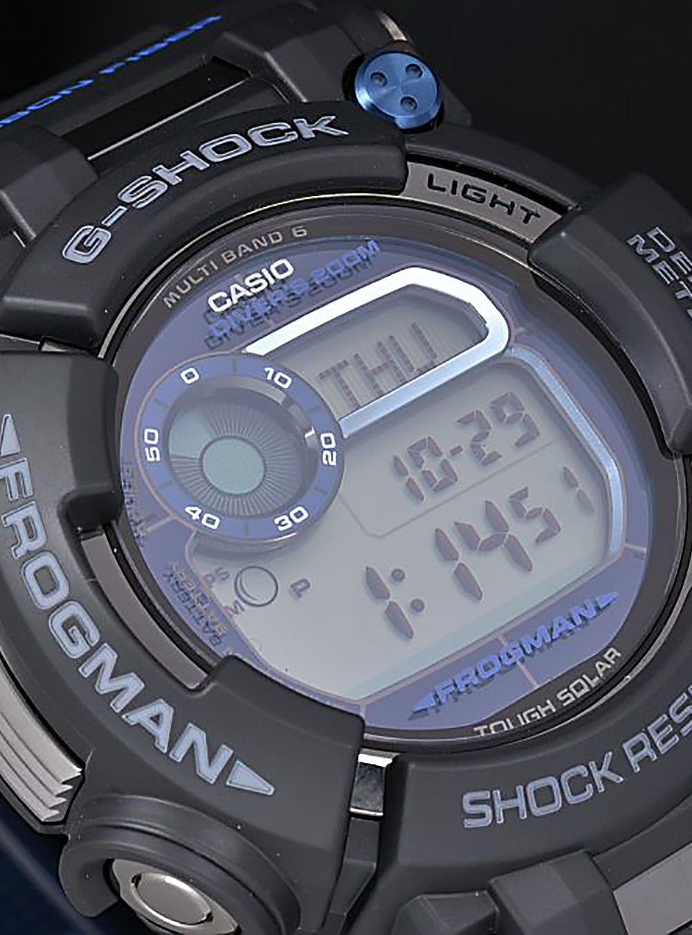 Casio g clearance shock depth meter