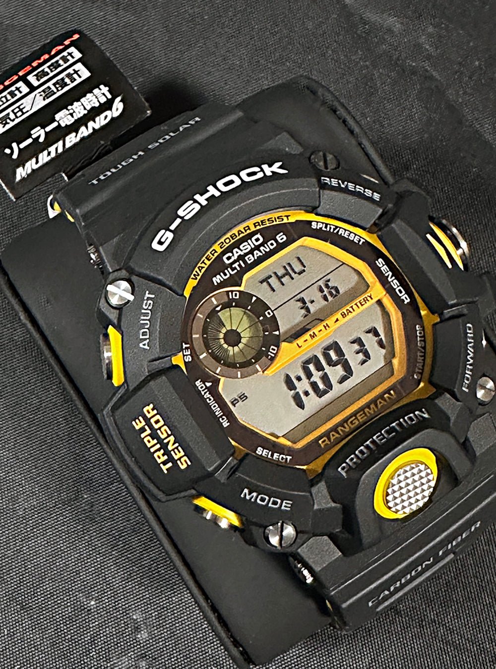 全てのアイテム G-SHOCK - 新品未使用 CASIO G-SHOCK GW-9400YJ-1JF 2 ...