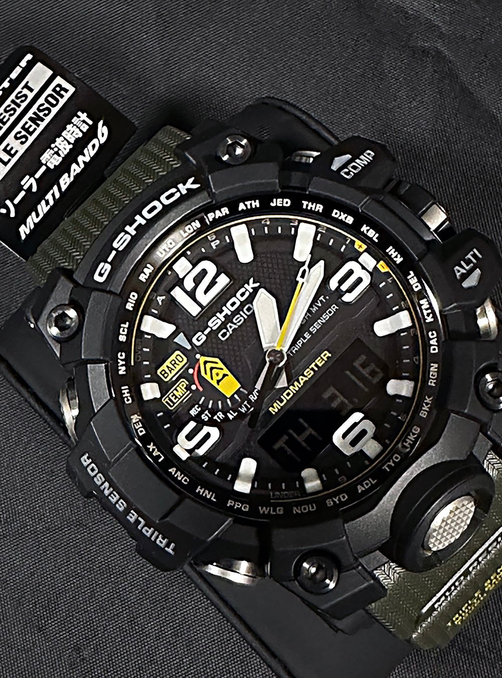 G-SHOCK カシオ GWG-1000-1A3JF マッドマスター - 腕時計(アナログ)