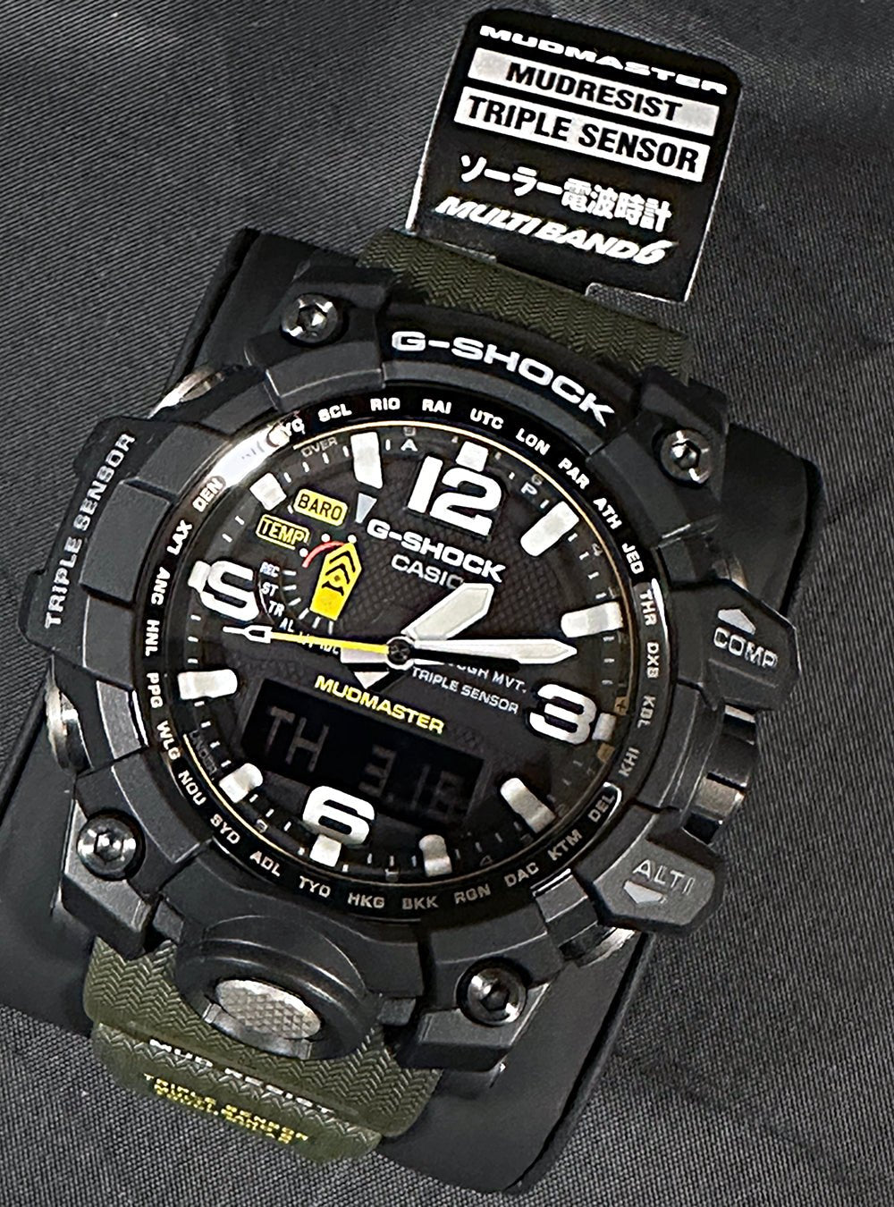 カシオ G-SHOCK MASTER OF G GWG-1000-1A3JF-