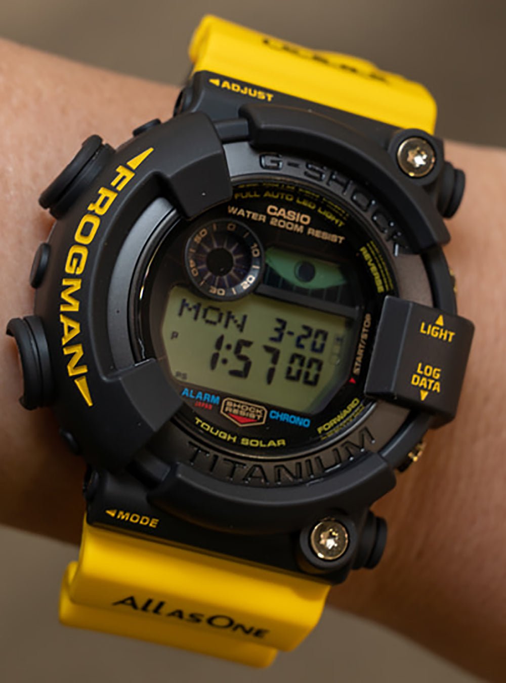 CASIO G-SHOCK WATCH I.C.E.R.C. COLLABORATION MODEL LOVE THE SEA AND THE  EARTH MASTER OF G - SEA FROGMAN GW-8200K-9JR LIMITED EDITION MADE IN JAPAN  JDM