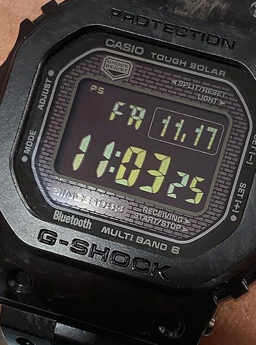 CASIO WATCH G-SHOCK 40TH ANNIVERSARY MULTIPLEX CARBON EDITION DIGITAL 5000  SERIES GCW-B5000UN MADE IN JAPAN JDM