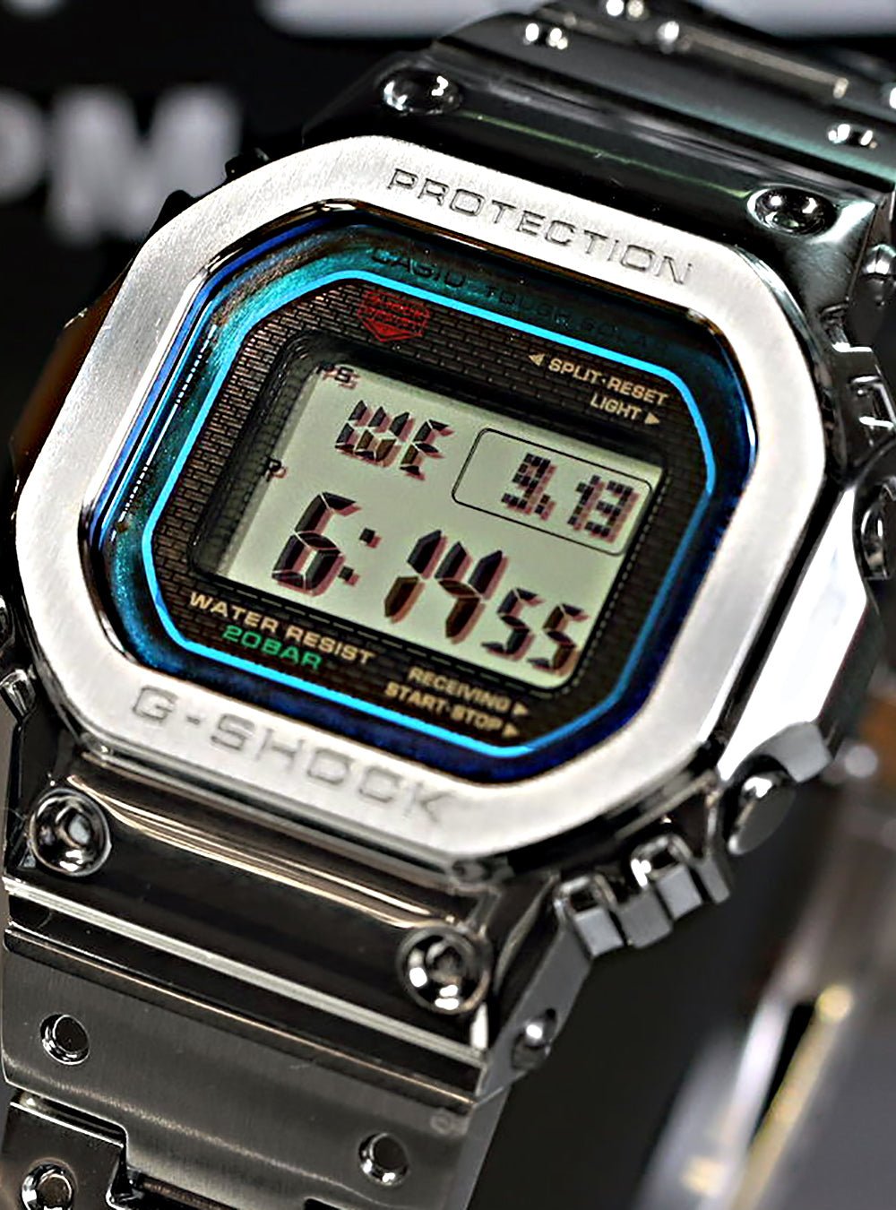 Casio Watcha CASIO WATCH G-SHOCK FULL METAL 5000 SERIES GMW-B5000PC-1JF MADE IN JAP ...