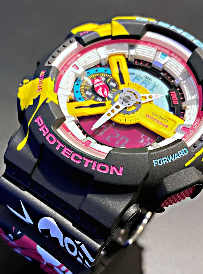 CASIO WATCH G-SHOCK × LEAGUE OF LEGENDS COLLABORATION MODEL GA-110LL-1AJR JDMWRISTWATCHjapan-select